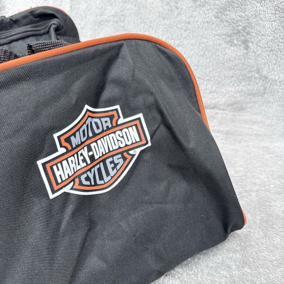 Harley-Davidson Motorcycle Winged Eagle Duffel Bag w/Adjustable Strap Grunge - Picture 4 of 10